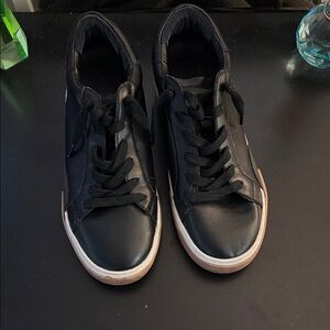 Dolce Vita Harryson black leather sneakers US7.5